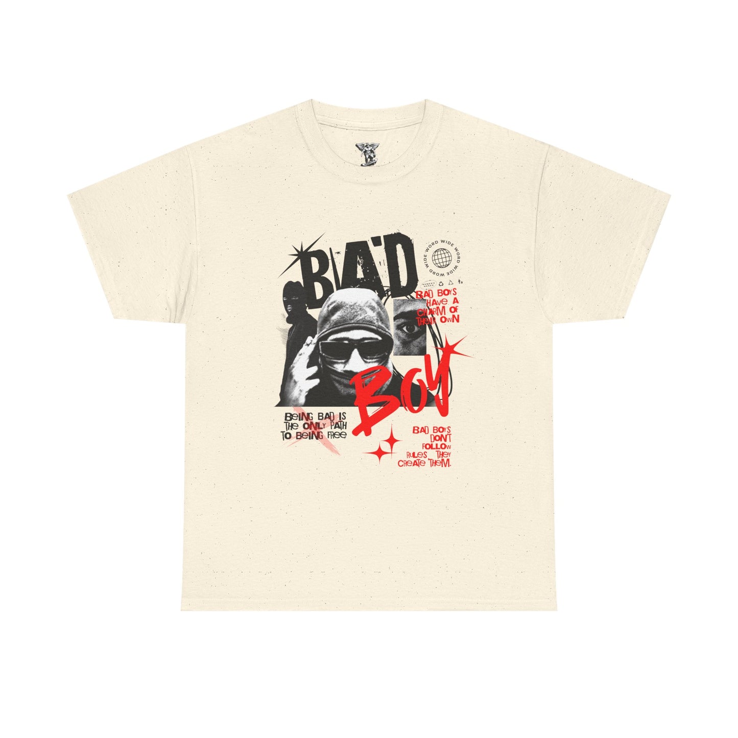 Bad Boy Graphic Tee — Retro Rebel Men's Tee