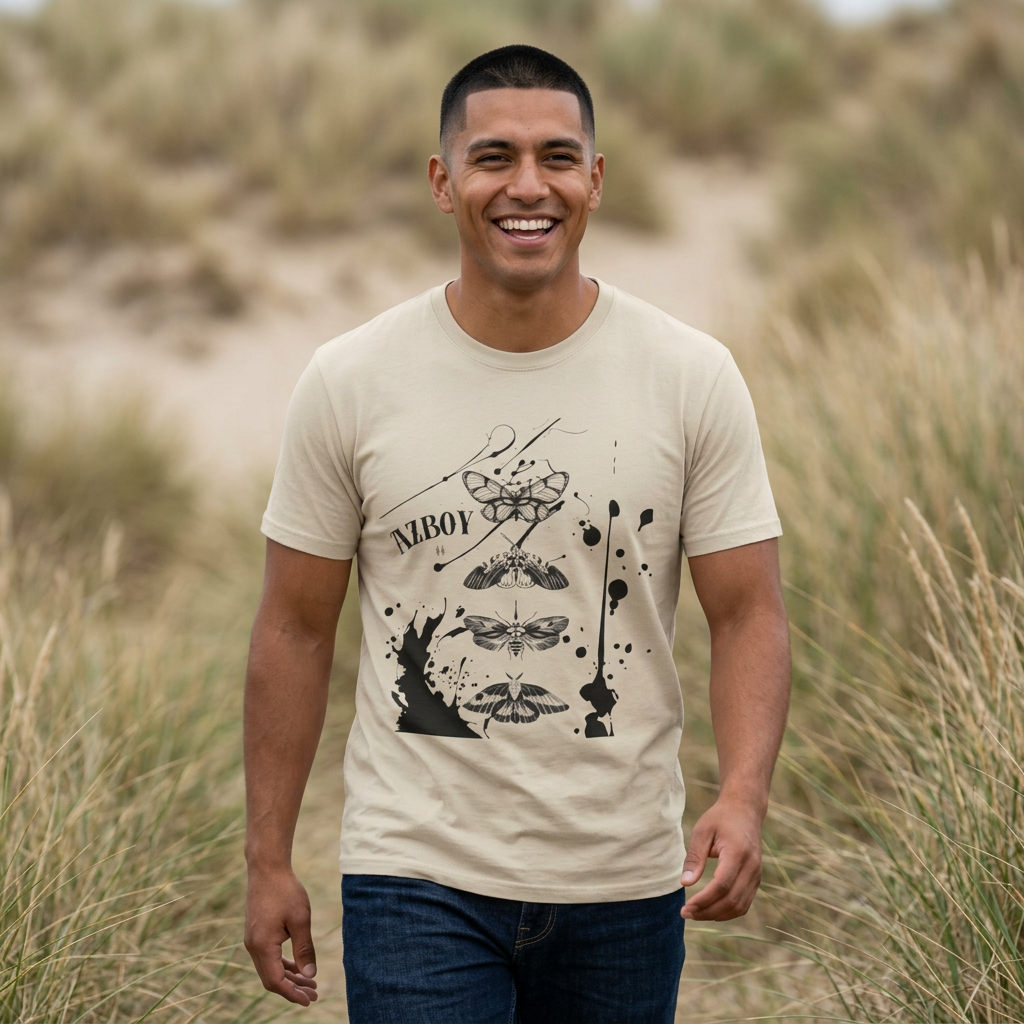 AZBOY44 butterfly Inks (Softstyle T-Shirt