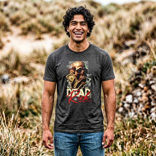 Dead Rich Skull Graphic T-Shirt