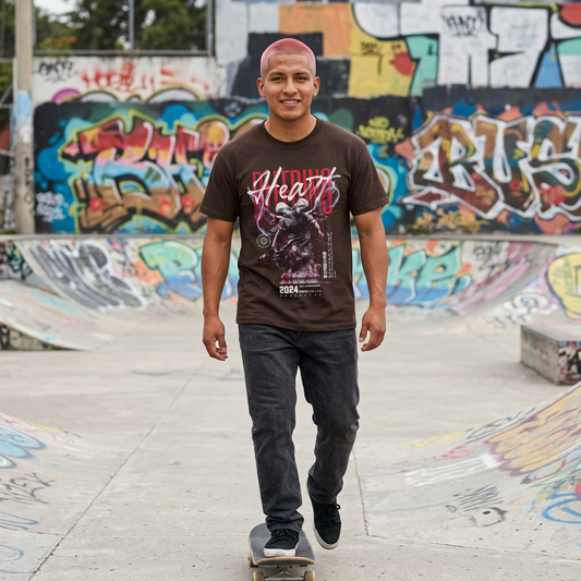 Angel Statue 'Heart' Gothic Streetwear Tee