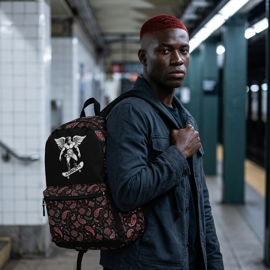 Graphic Backpack — Bold Illustrated Daypack for School, Travel & Everyday Use