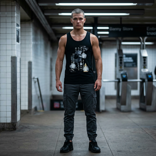 Zen-Inspired Unisex Tank Top