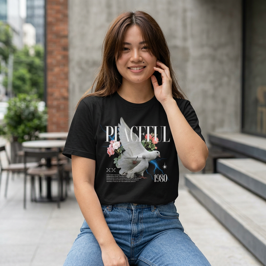 Peaceful Dove Graphic T-Shirt