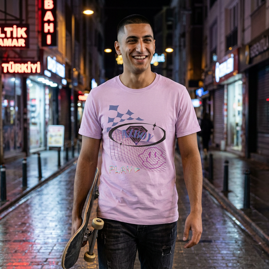 Retro 'AZBOY' Graphic Tee — Vintage-Inspired Jersey T-Shirt