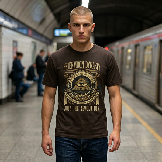 Ektermoon Dynasty Graphic Tee — Hipster Casual T-Shirt
