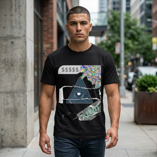 AZBOY44 Classic Tee — Graphic Art Cotton T-Shirt