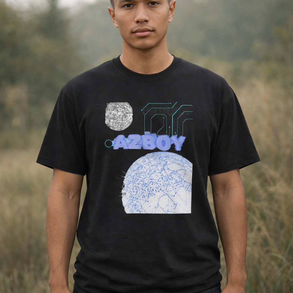 AZBOY Earth Graphic Tee — Eco Vibe Graphic T-Shirt