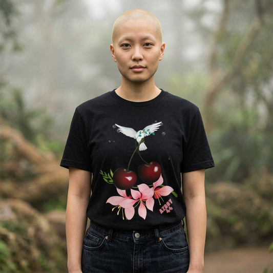 Cherry Blossom Tee — Floral Spring T-Shirt, Gifts for Her