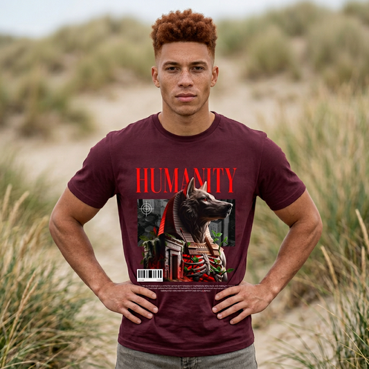 Humanity Graphic T-Shirt — "Azboy" Softstyle Tee
