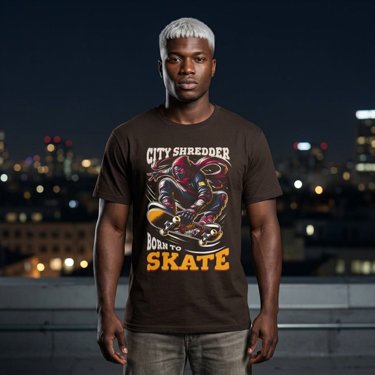 City Shredder Skate T-Shirt — Urban Skateboarding Tee