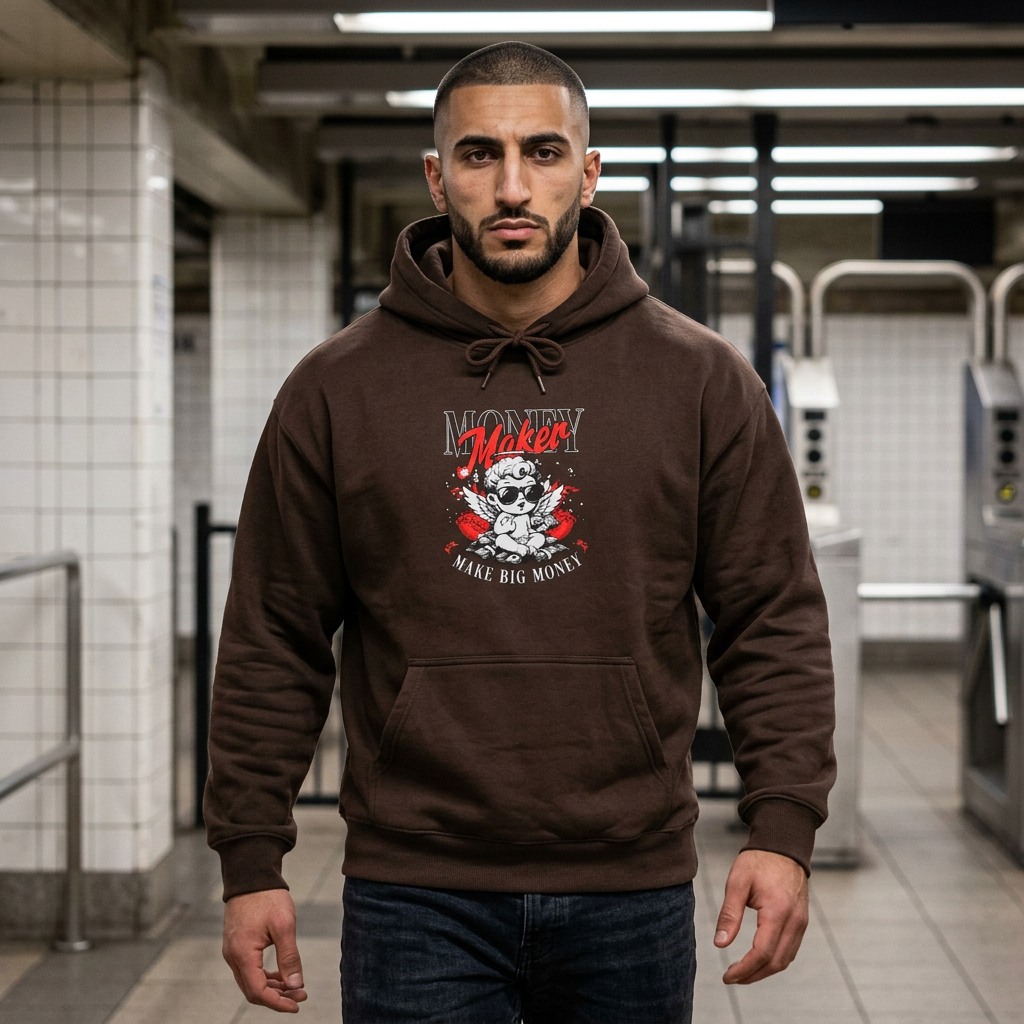 Monster Maker AZBOY Hoodie — Cozy Halloween Sweatshirt for Creatives