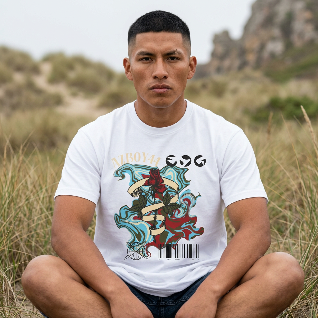 Rose Unisex Tee — AZBOY44 Graphic