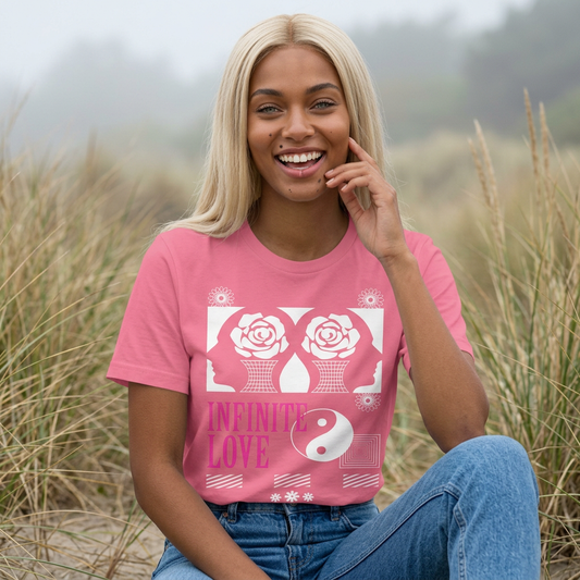 Rose Print T-Shirt — Floral Graphic Tee
