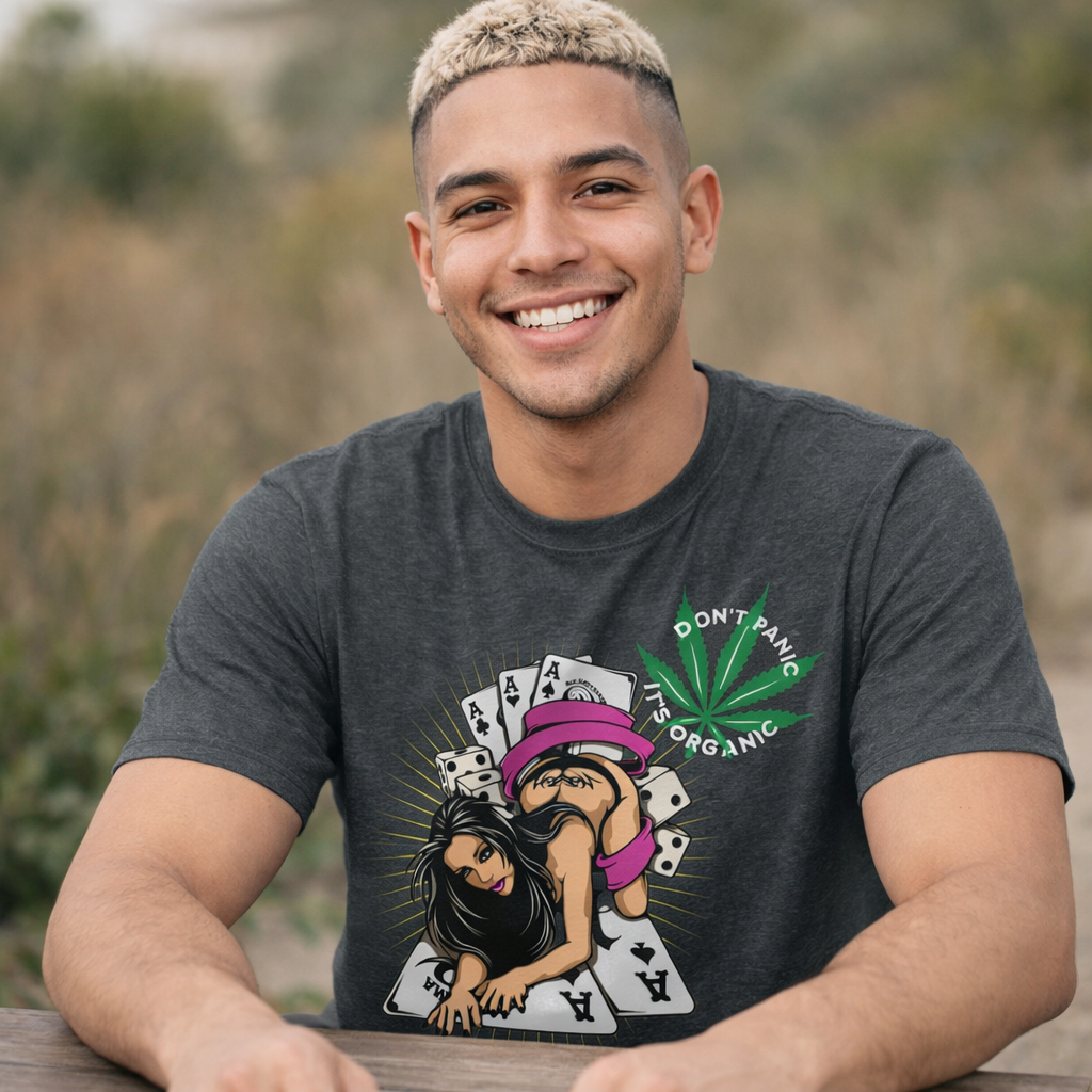 Bold Streetwear Graphic Tee — Festival & Hip-Hop Fashion