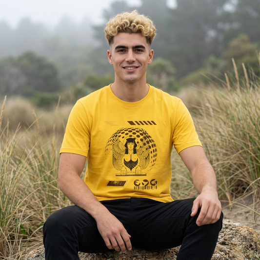 AZBOY Graphic T-Shirt — Sleek Modern Art Design