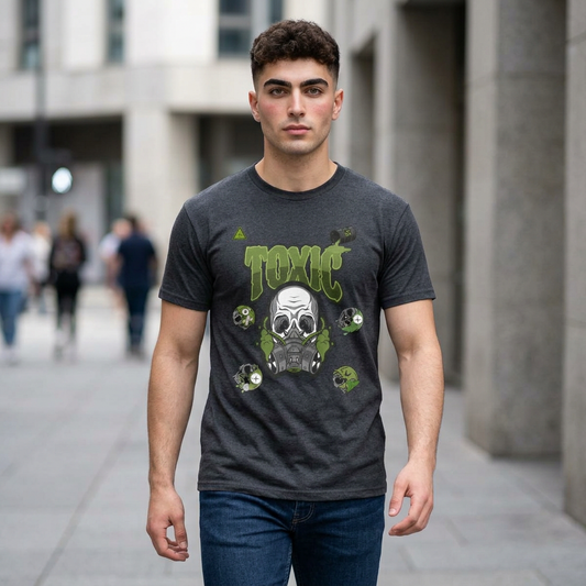 Toxic Skull Gas Mask T-Shirt