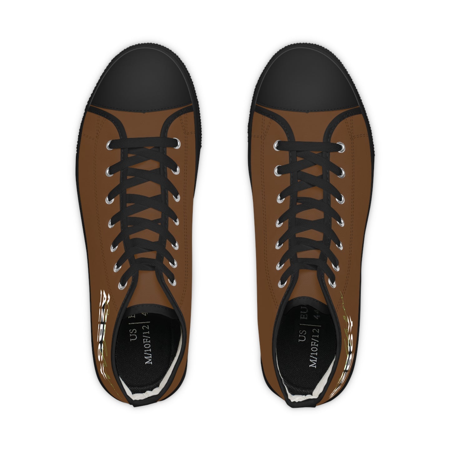 AZBOY44  brown (Men's High Top Sneakers)