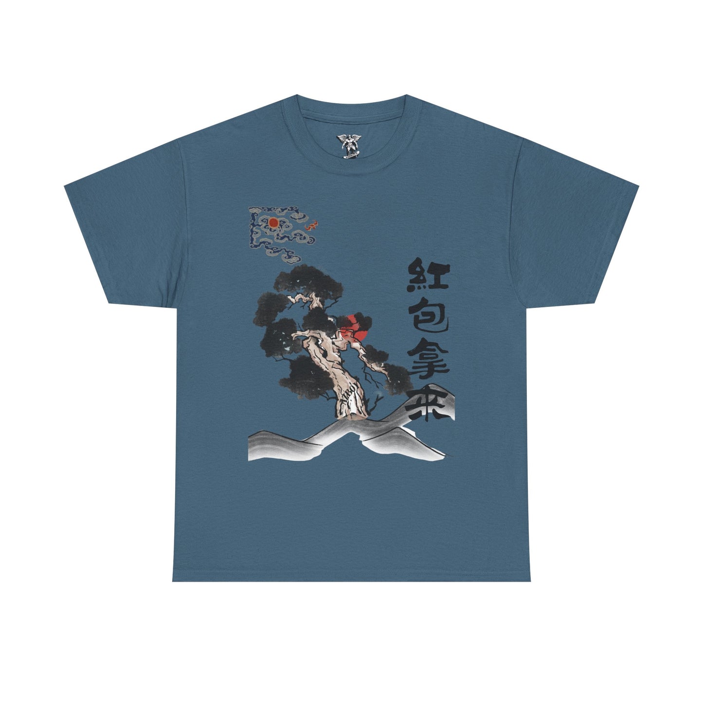 Nature Artistic Tee — Scenic Floral & Landscape Graphic T-Shirt