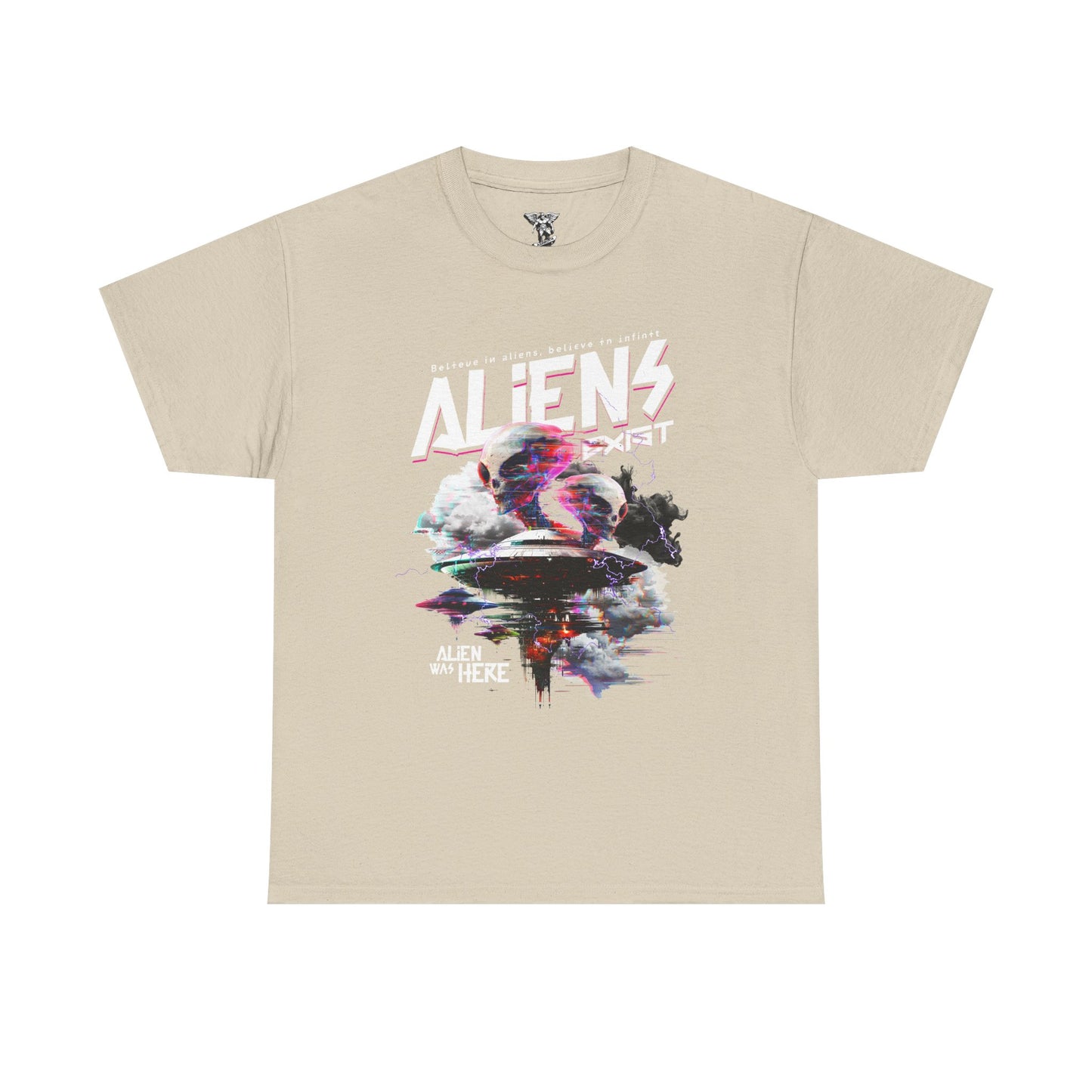 Alien Skull Retro Vaporwave T-Shirt
