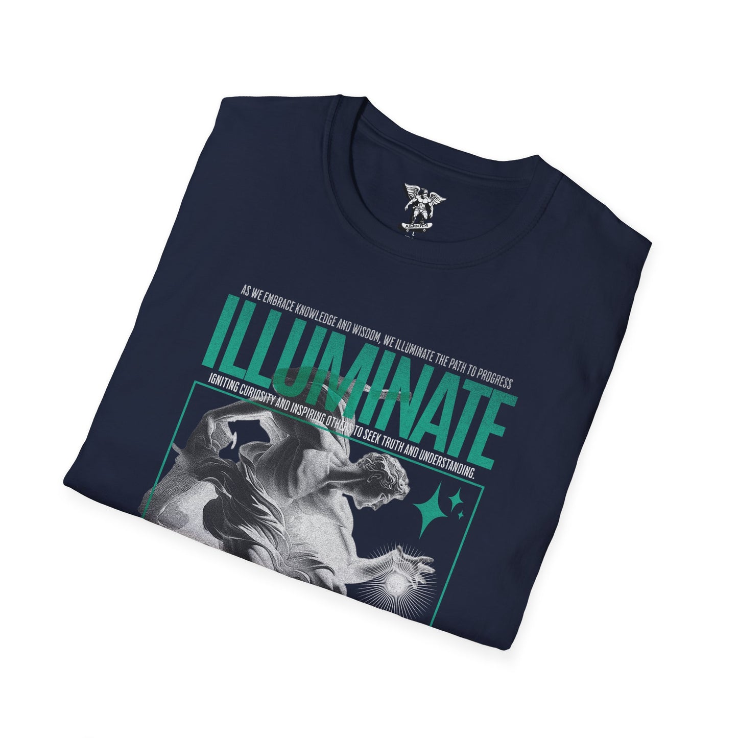 Illuminate Surfer Graphic T-Shirt — Coastal Surf & Skate Vibe