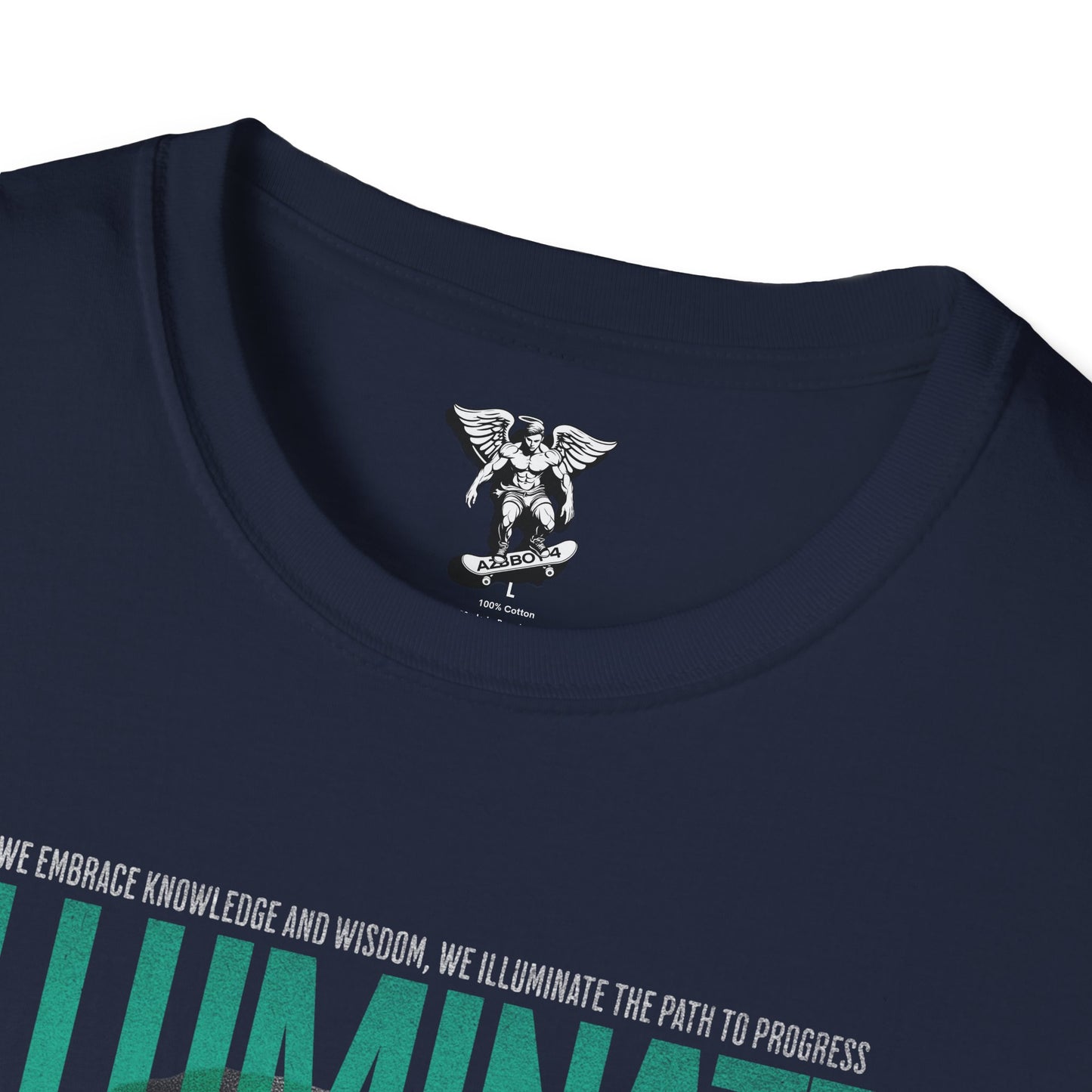 Illuminate Surfer Graphic T-Shirt — Coastal Surf & Skate Vibe
