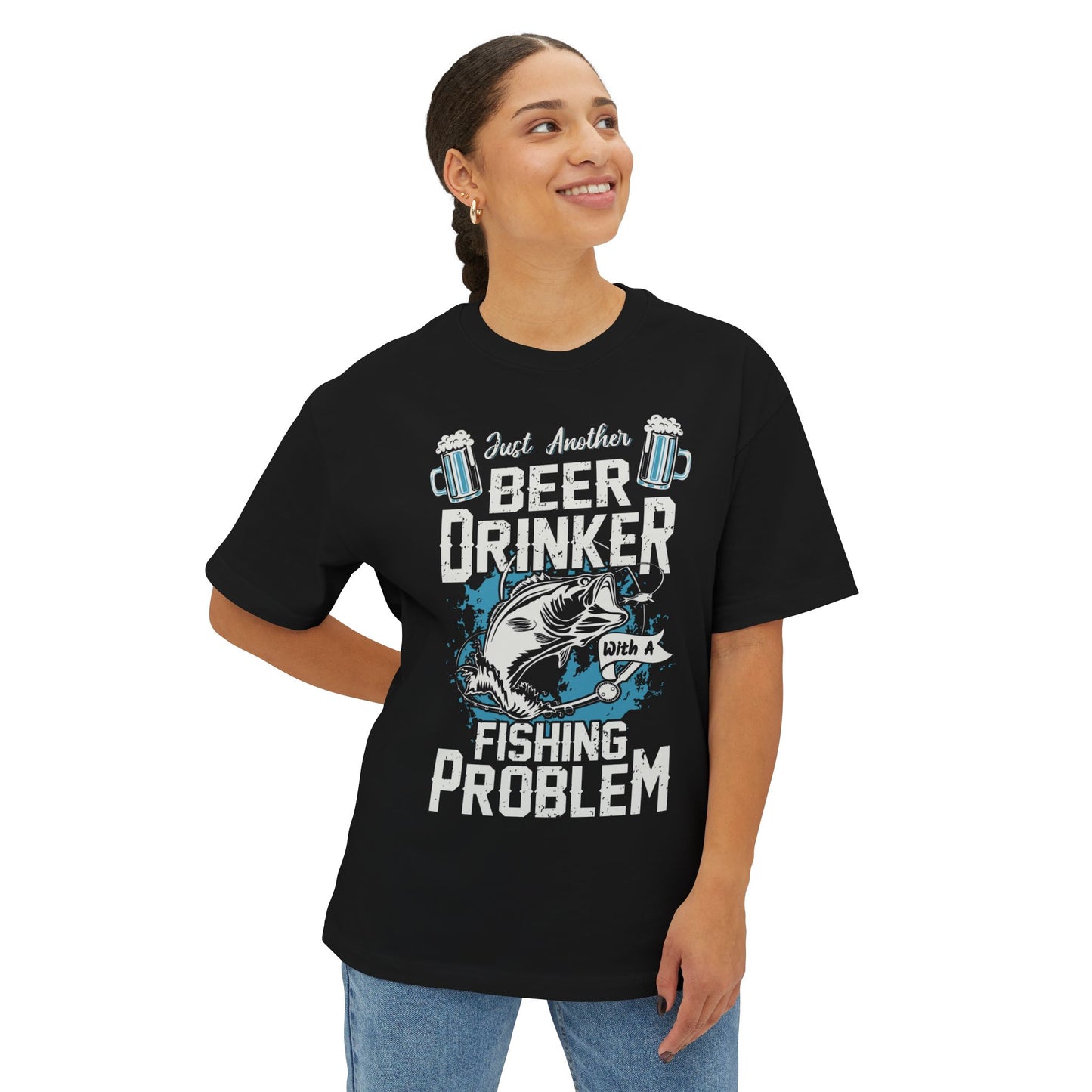 Funny Fishing Unisex Tee - Just Another Beer Drinker Shirt