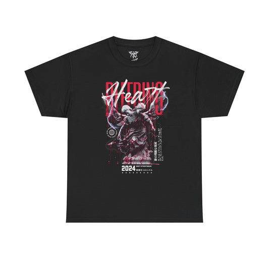 Angel Statue 'Heart' Gothic Streetwear Tee