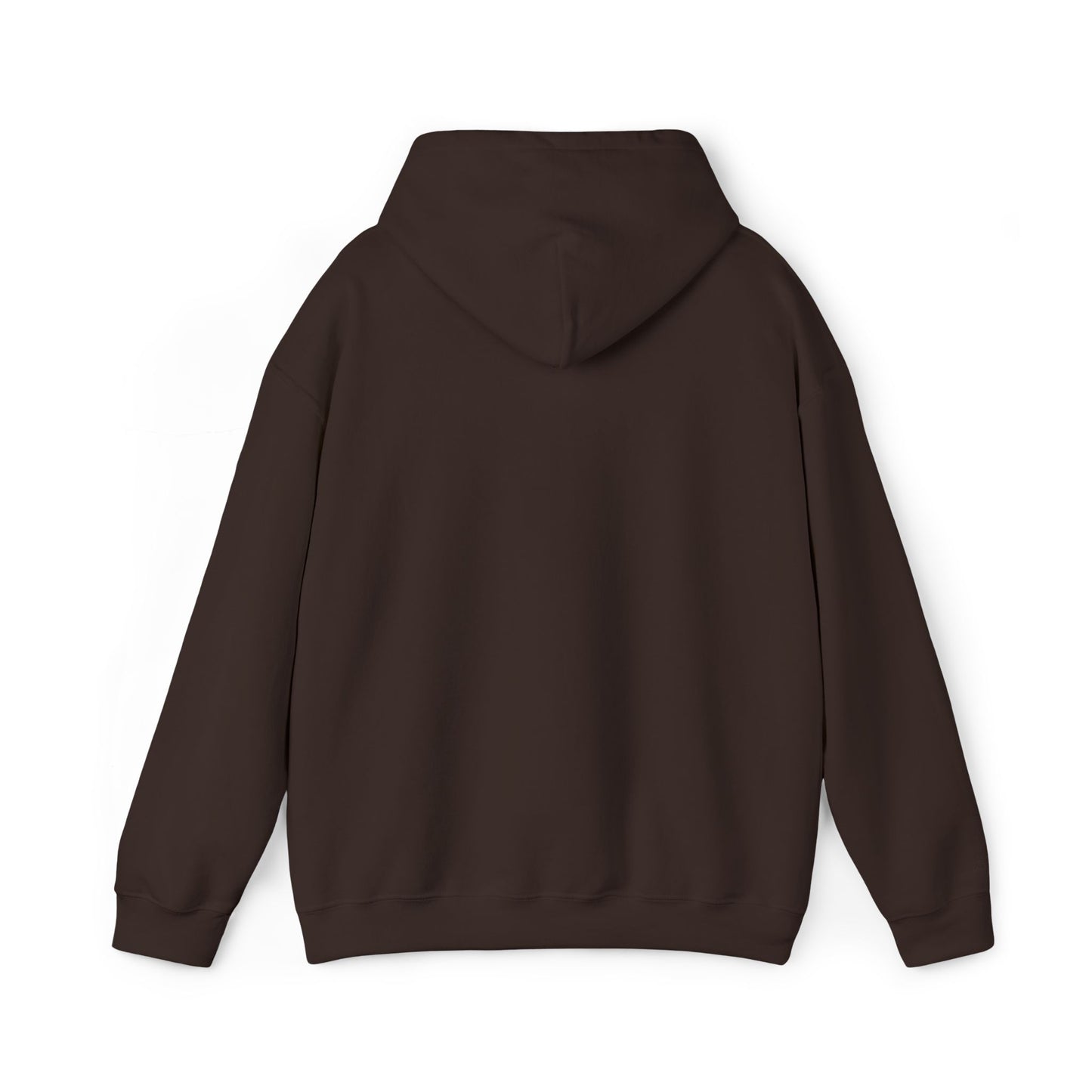 Floral Deer Chest Hoodie — Minimal Botanical Buck Graphic Sweatshirt