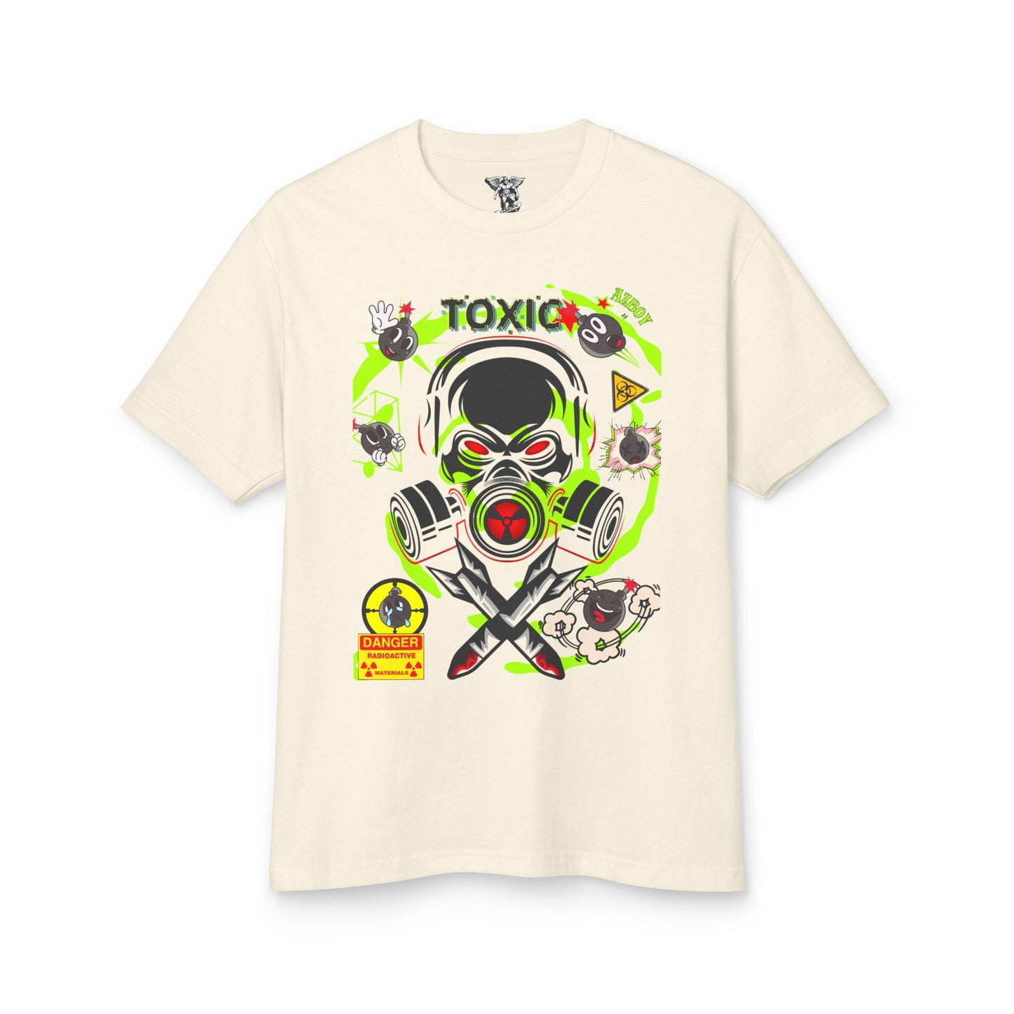 Toxic Garment-Dyed Heavyweight Cotton Tee