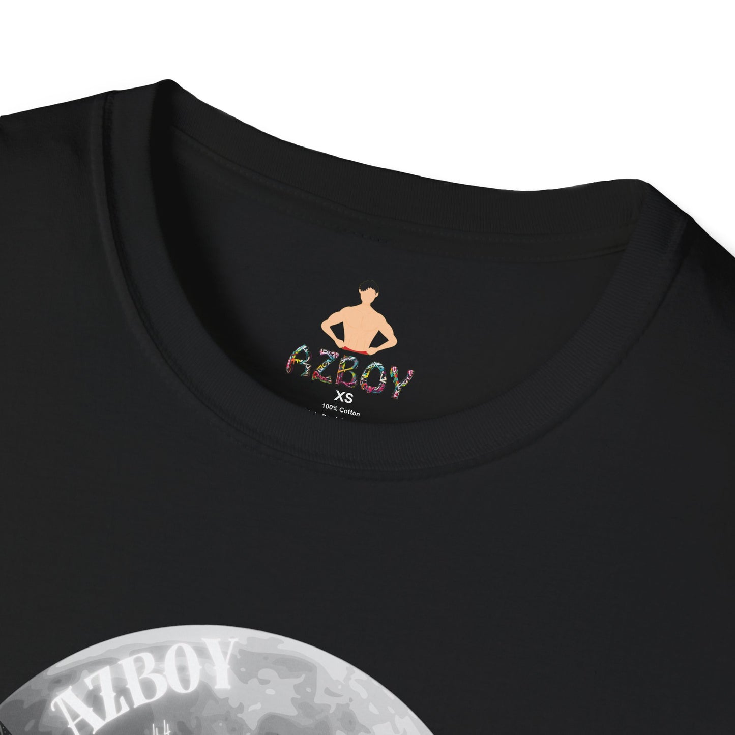 AZBOY whales moon ( Softstyle T-Shirt)