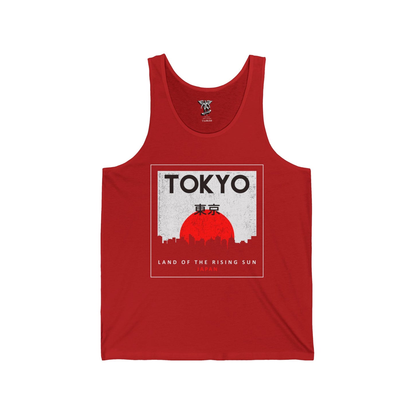 Tokyo Travel Tank Top — Japanese Cityscape Souvenir & Summer Beachwear