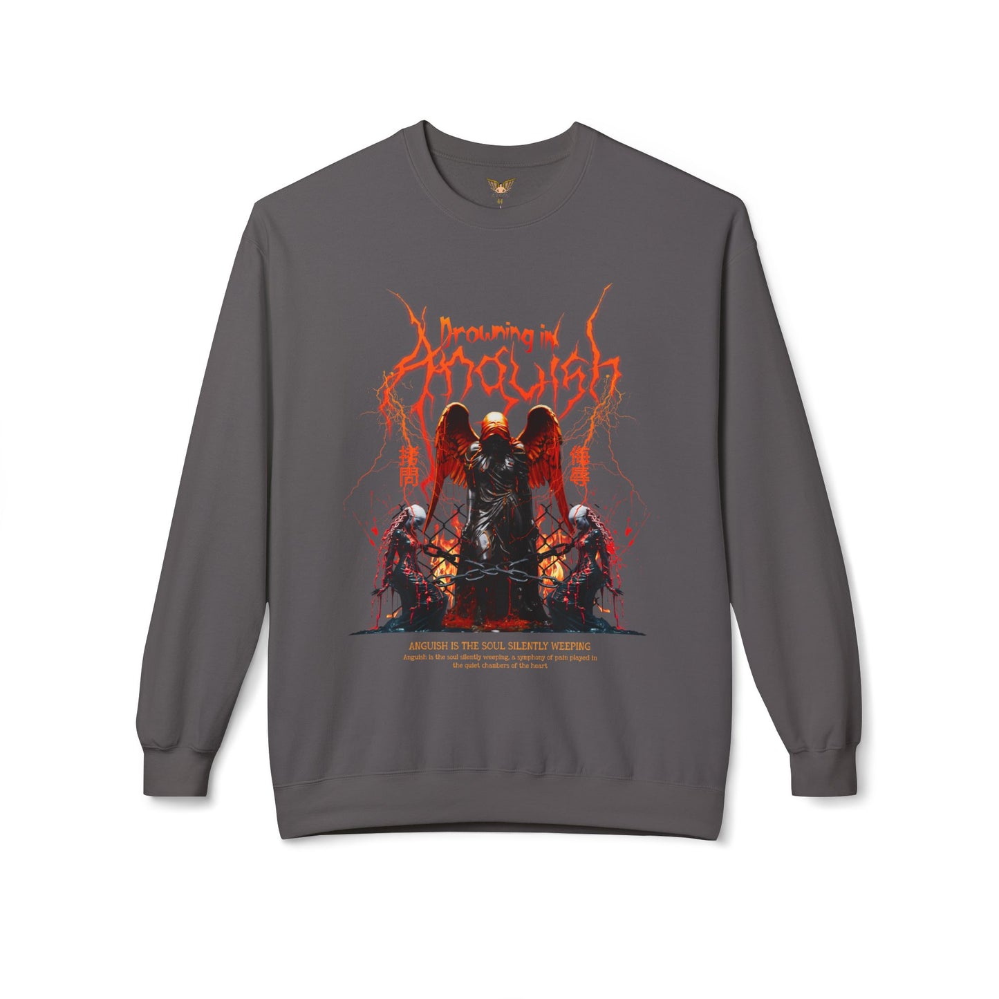 Drowning in Anguish Crewneck