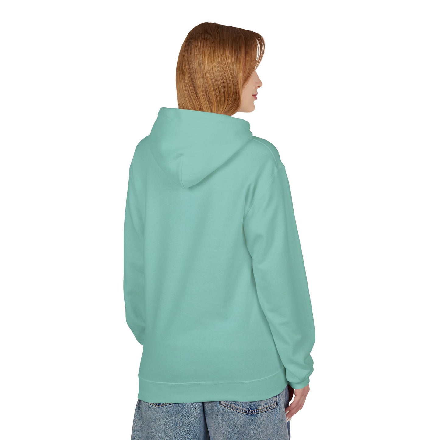 Butterfly Blue Artsy Fleece Hoodie