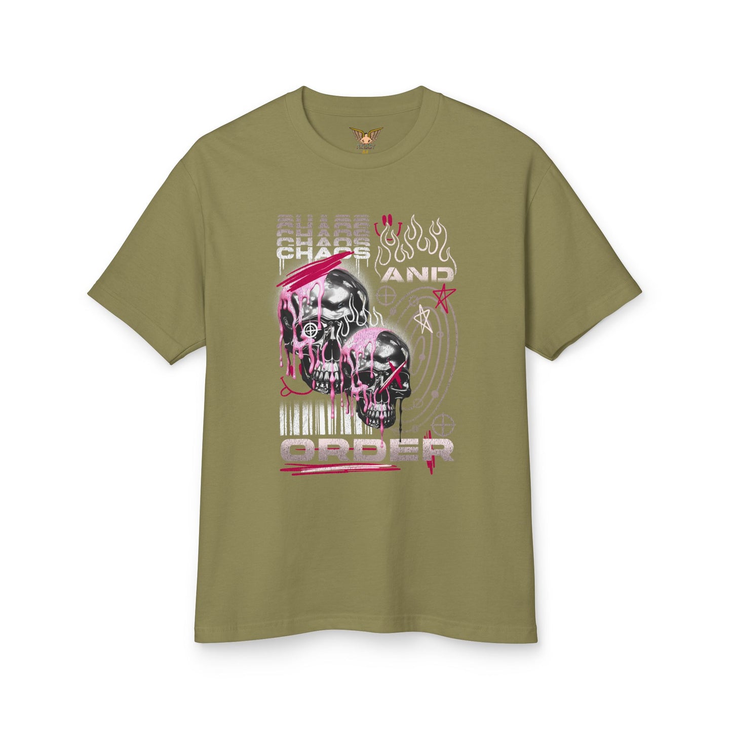 Skull Graphic Unisex Tee - Edgy Streetwear Shirt for Concerts and Festivals