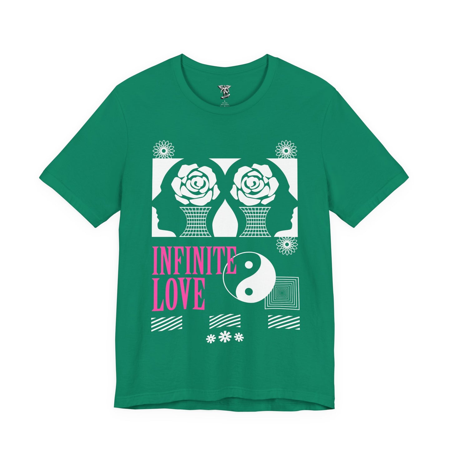 Rose Print T-Shirt — Floral Graphic Tee
