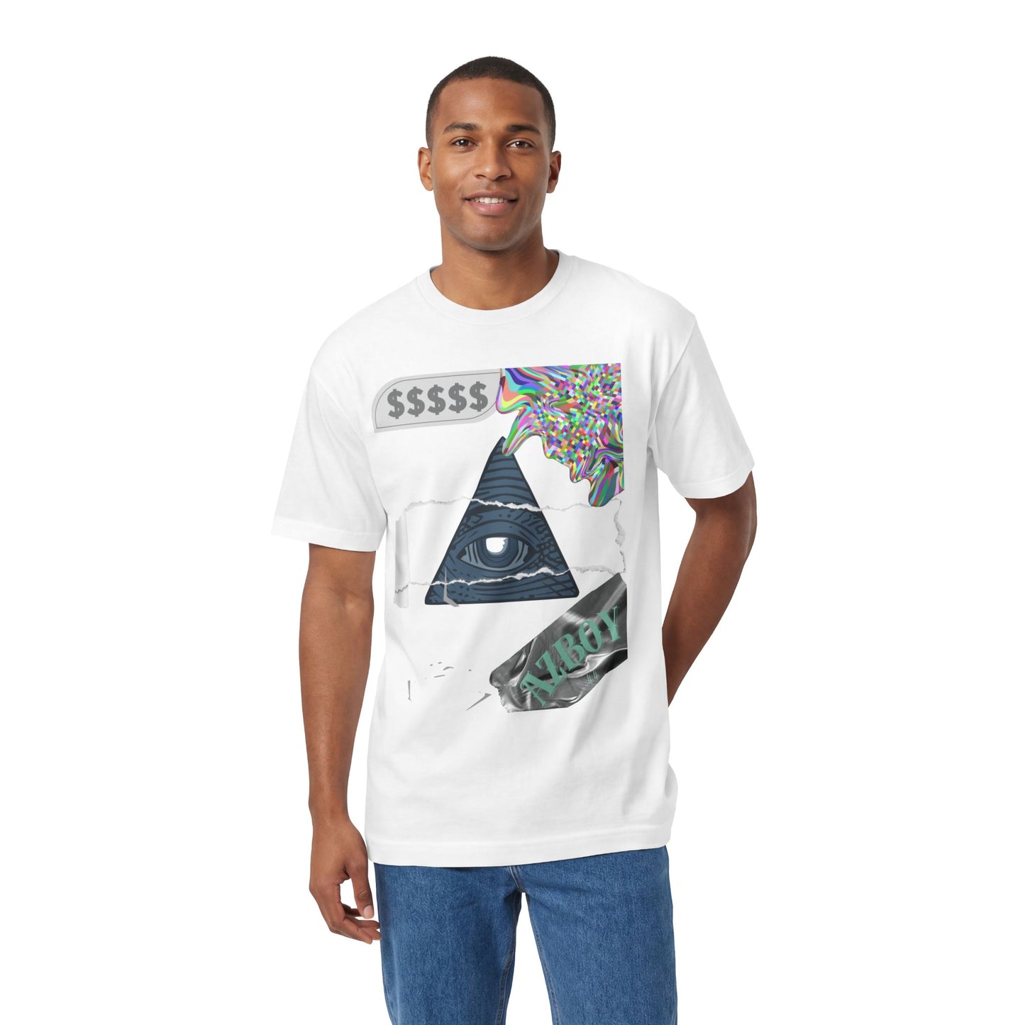 AZBOY44 Classic Tee — Graphic Art Cotton T-Shirt