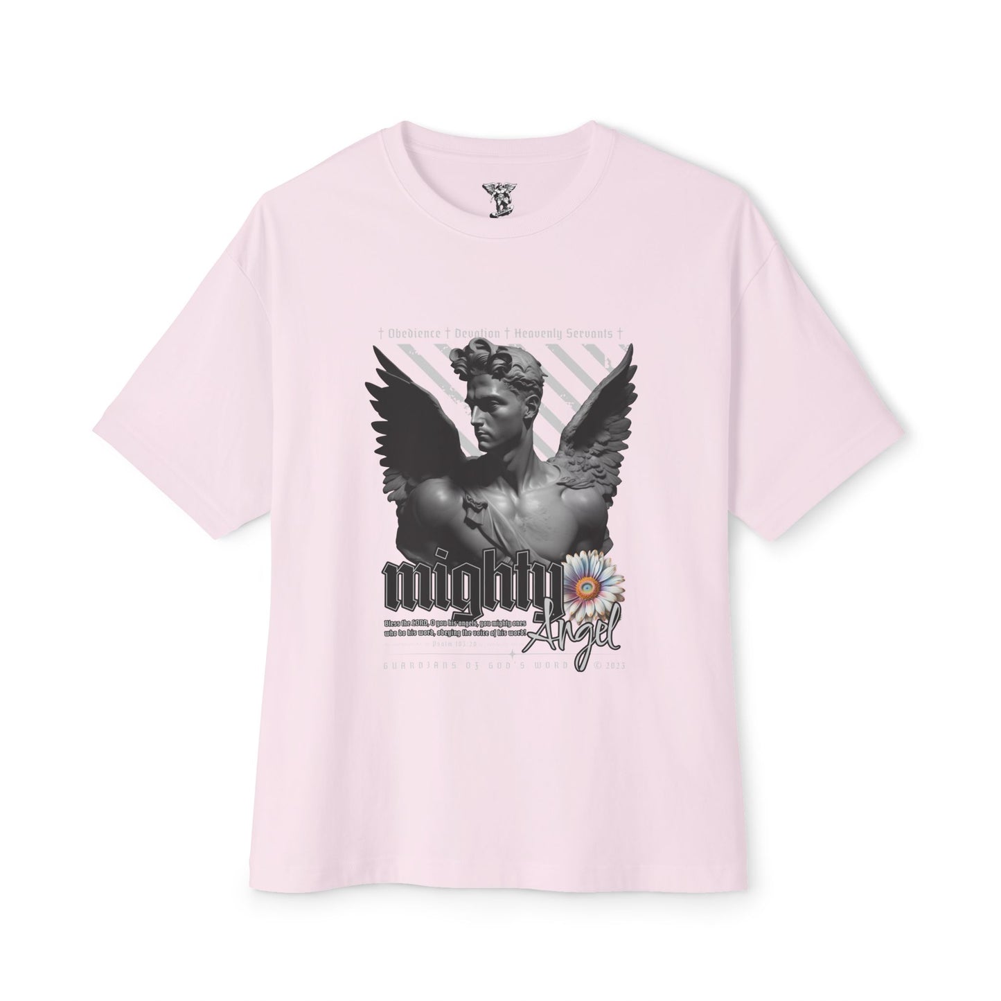 Angel Graphic Oversized Tee, Streetwear Shirt, Vintage Aesthetic Top, Gift for Art Lovers, Casual Summer Outfit, Unique Fashion Statement