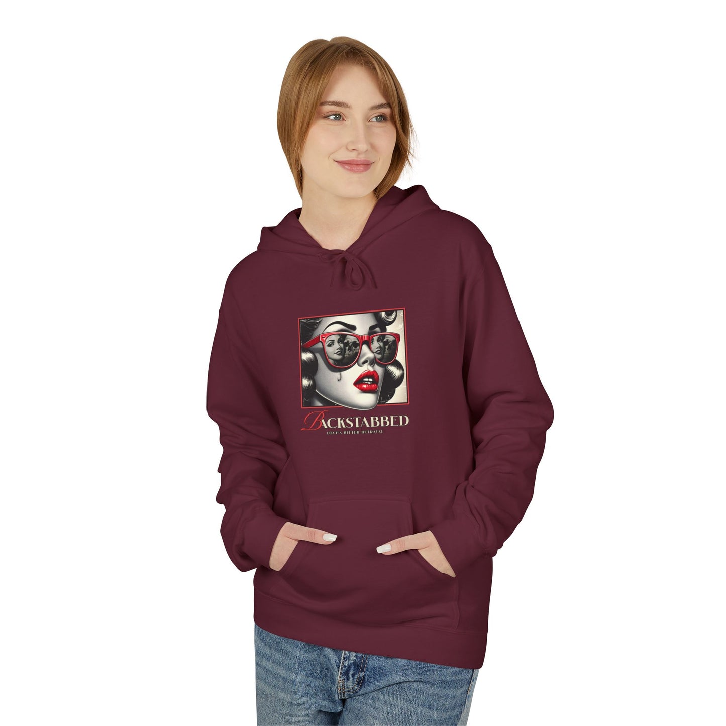 Stylish Fall Graphic Fleece Hoodie – Comfortable Layering Essential