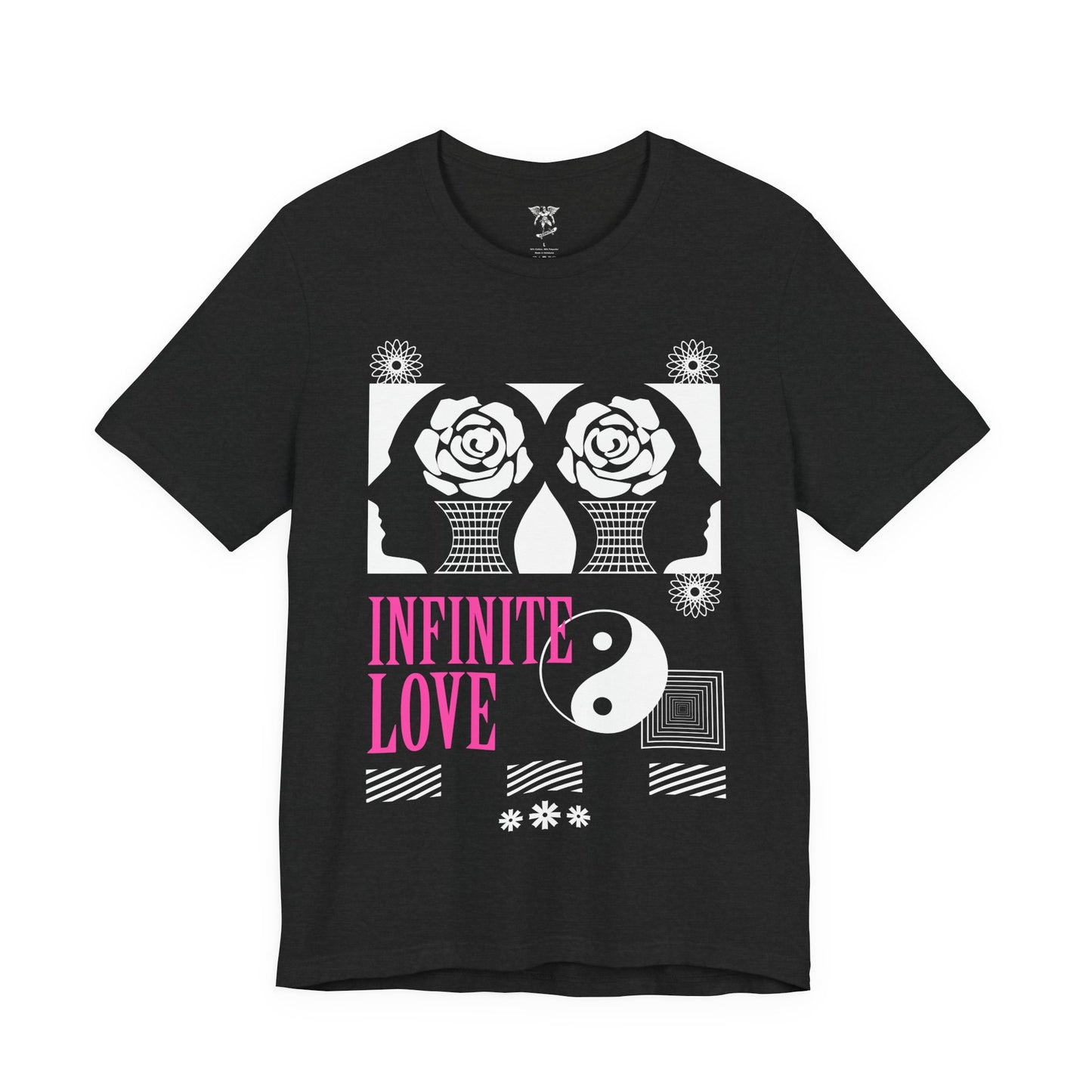 Rose Print T-Shirt — Floral Graphic Tee