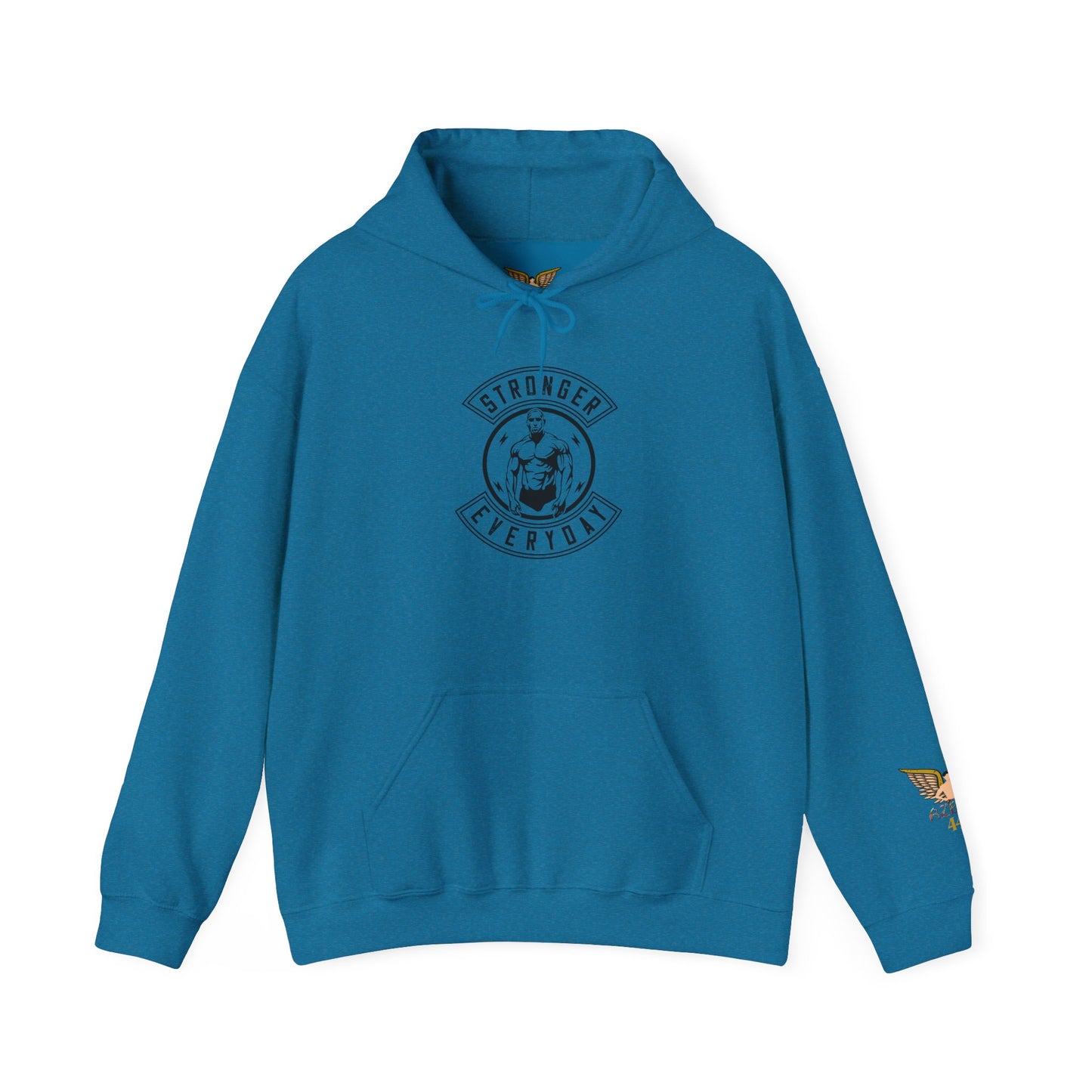 Stronger Together Hoodie - AZBOY Unisex Sweatshirt for Fitness Lovers