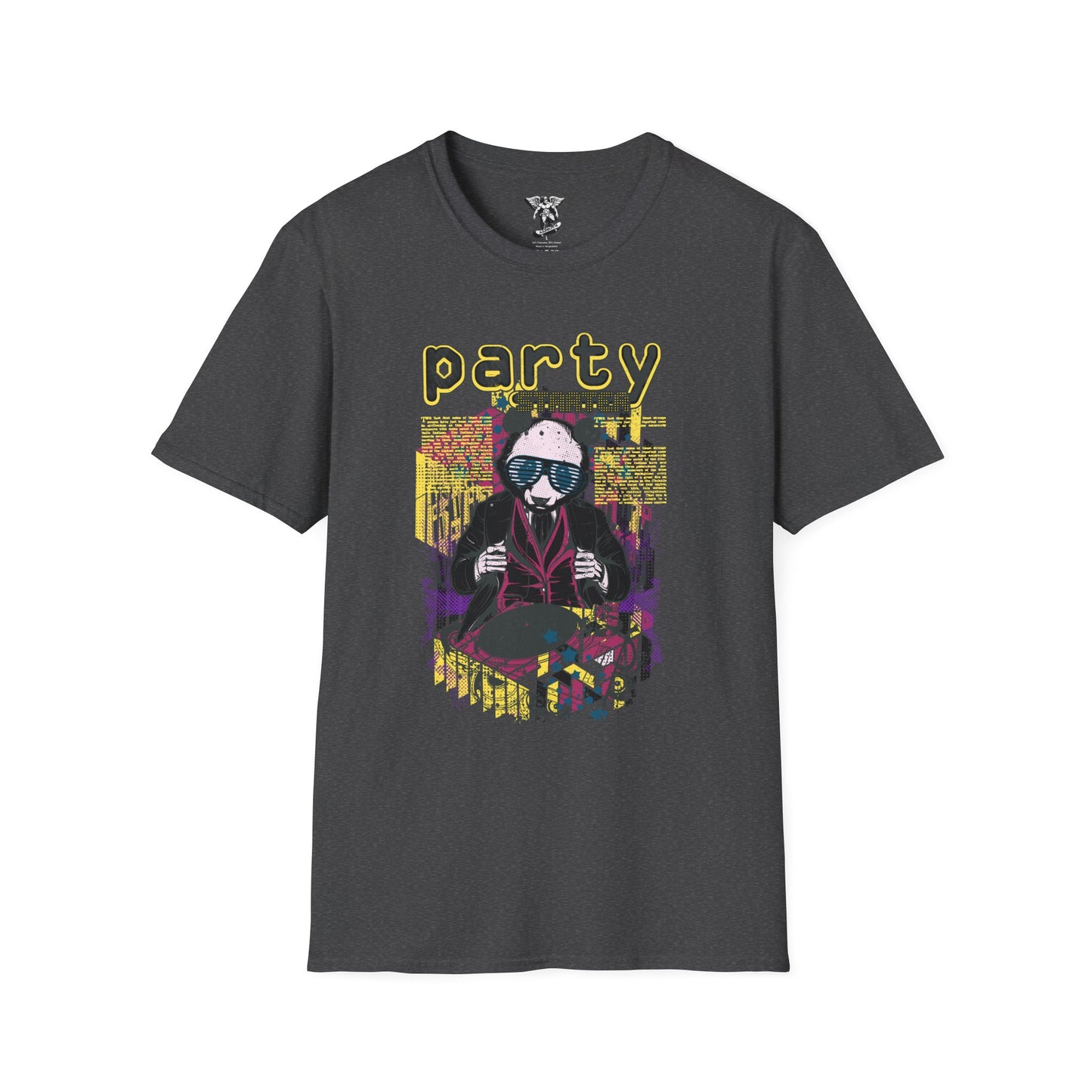 Party DJ Panda Graphic T-Shirt — Urban Streetwear Tee