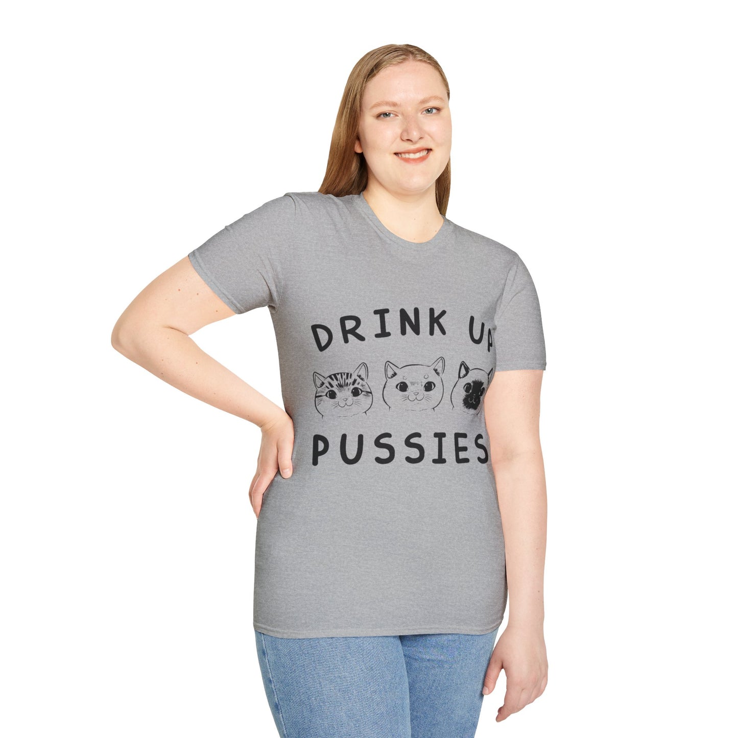 Pussise Cat Softstyle T-Shirt