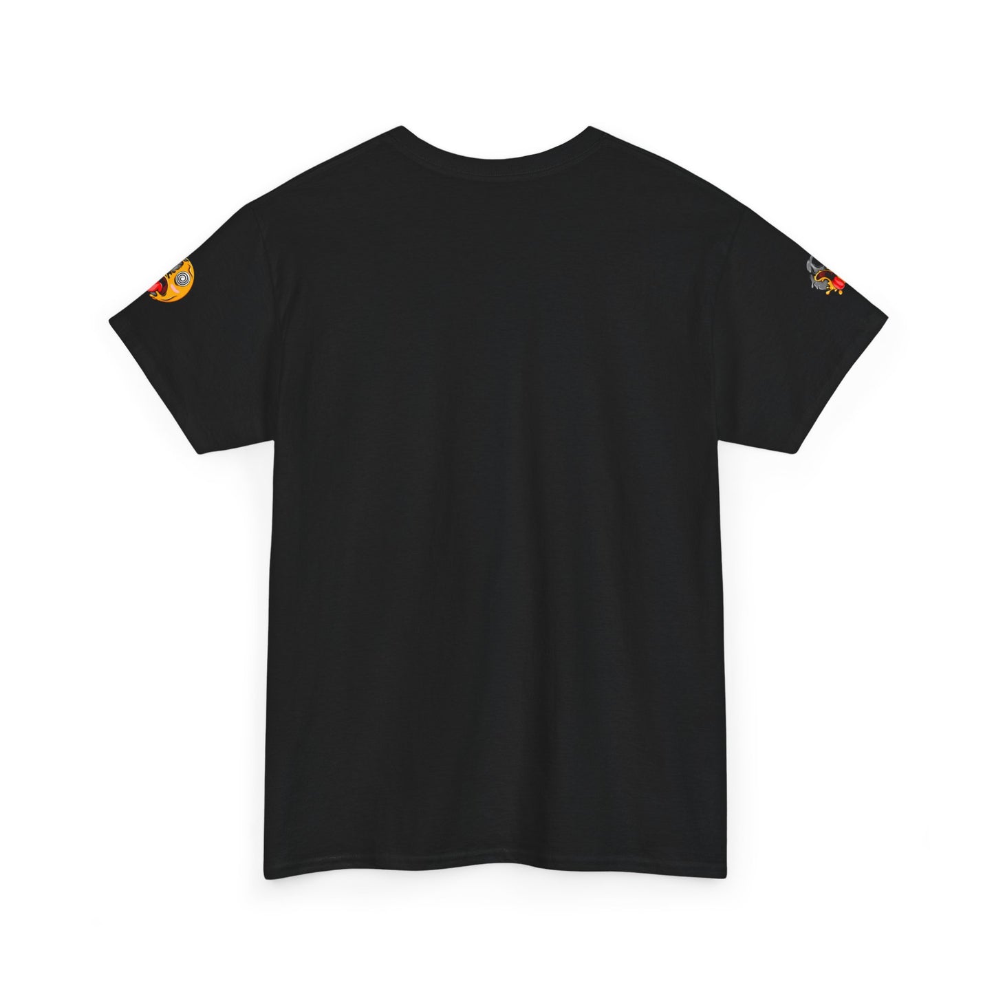 Neon Flame Skull & Crossbones Tee