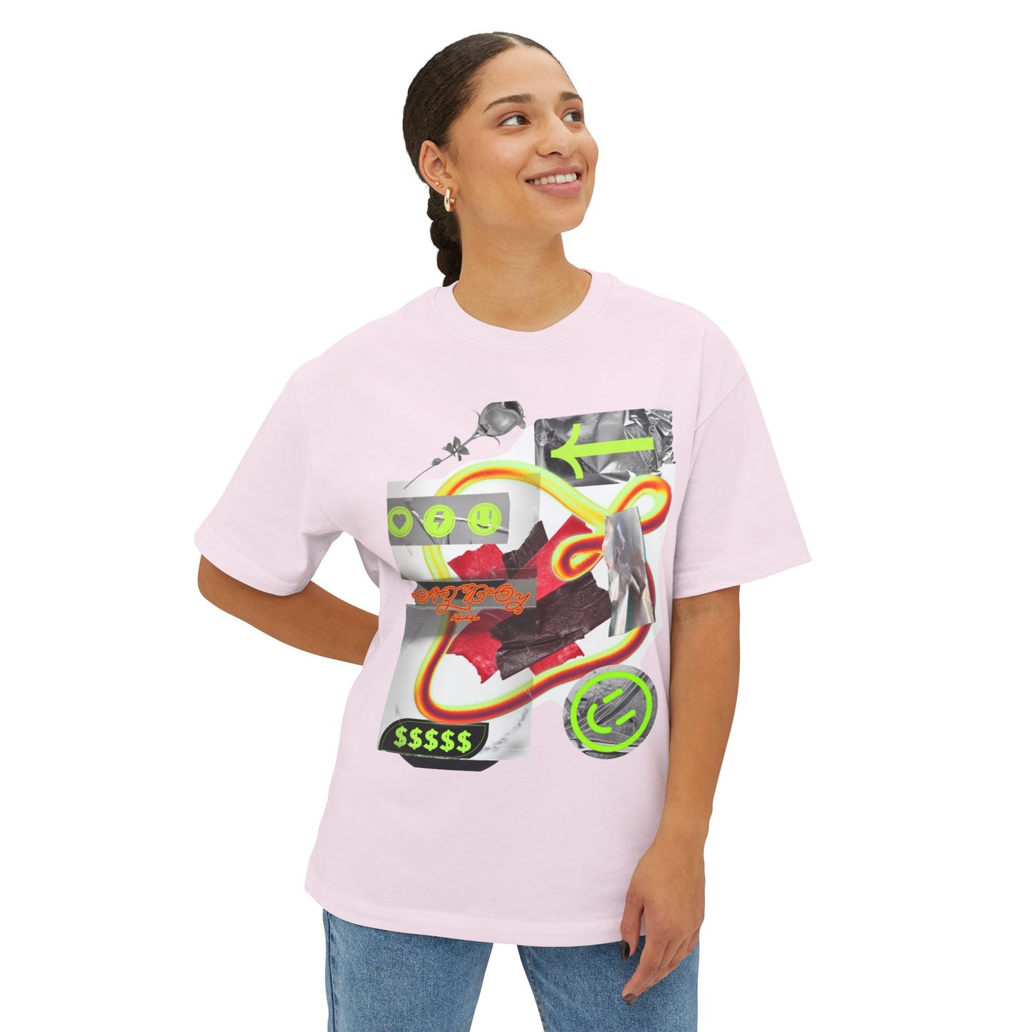 AZBOY Crazy ART Oversized Tee