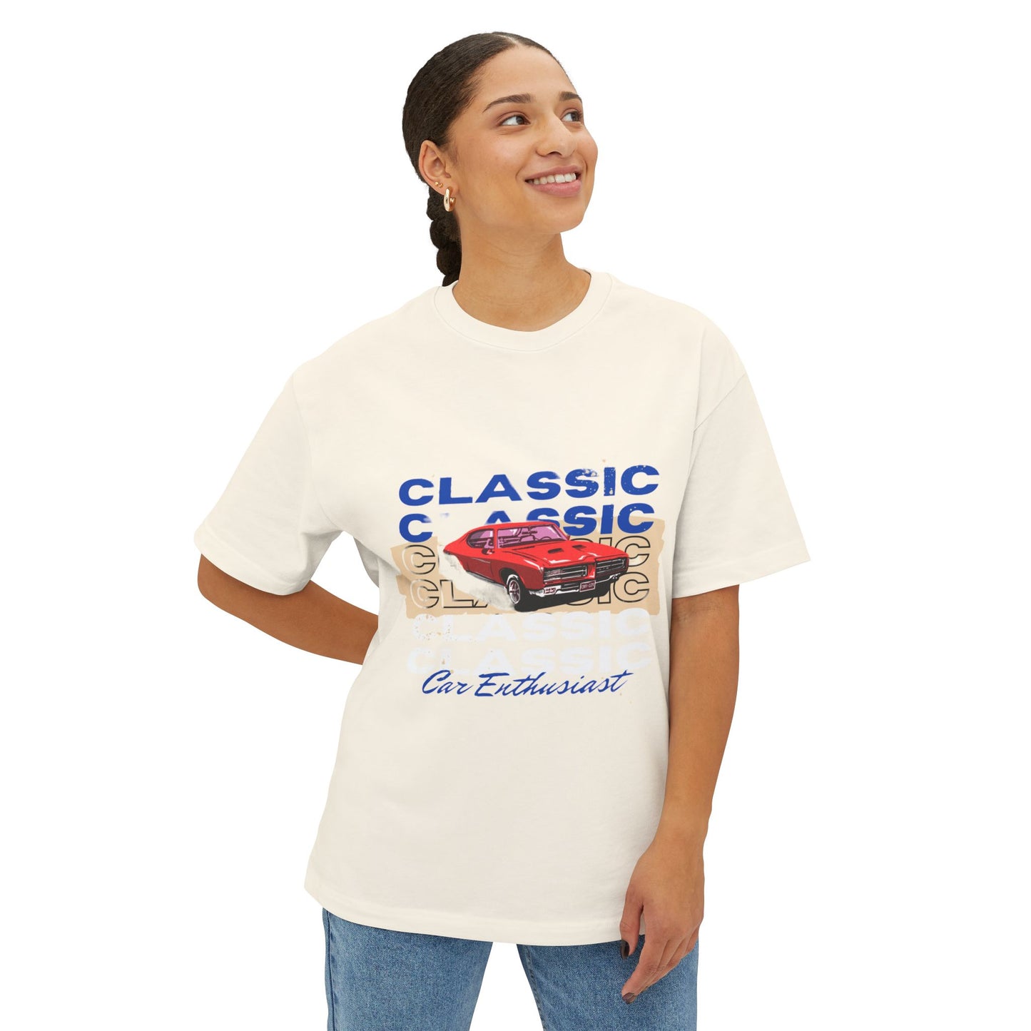 Classic Car (Oversized Boxy Tee)