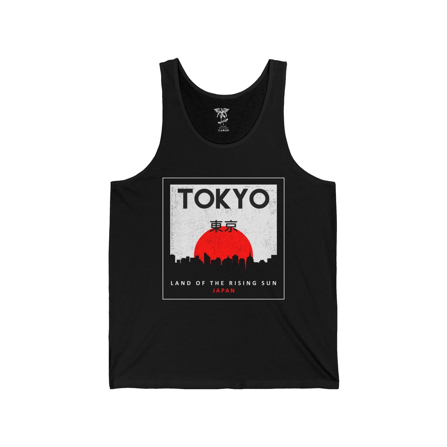 Tokyo Travel Tank Top — Japanese Cityscape Souvenir & Summer Beachwear
