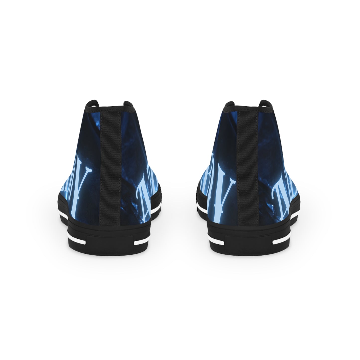 AZBOY44 blue (Men's High Top Sneakers)