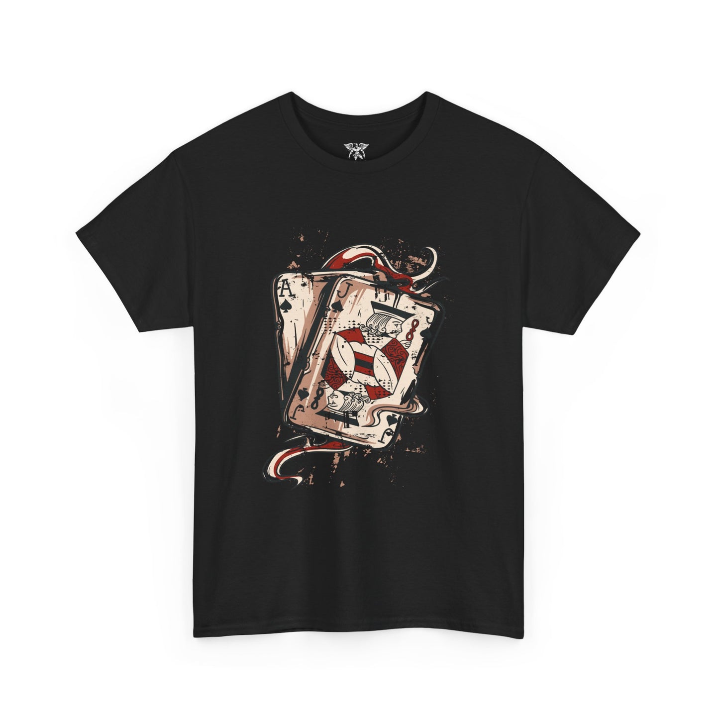 Playing Card Poker Night Tee — Gamers & Card Players Graphic T-Shirt