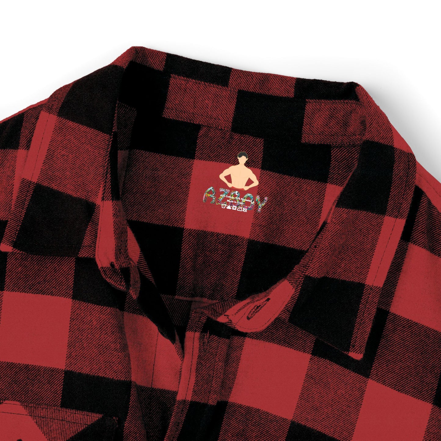 Flannel Shirt with AZBOY44 Design