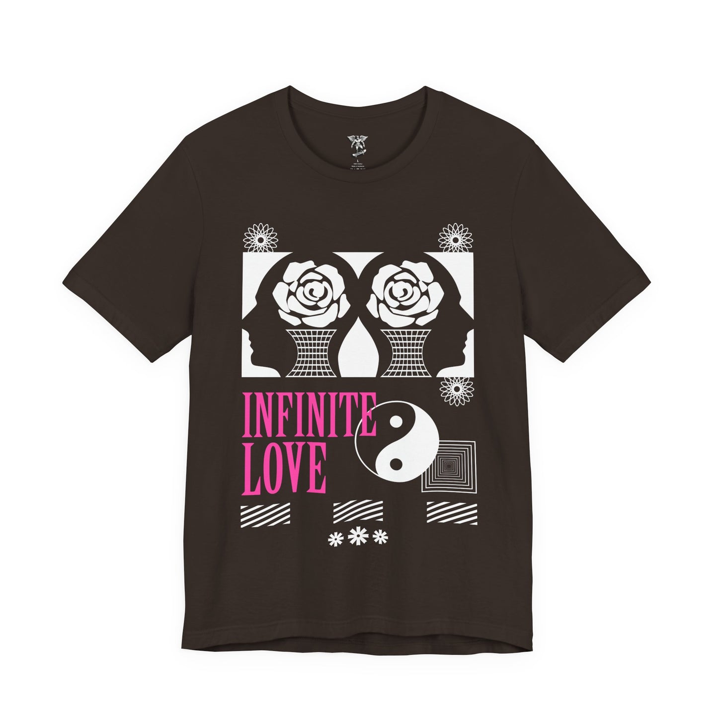 Rose Print T-Shirt — Floral Graphic Tee